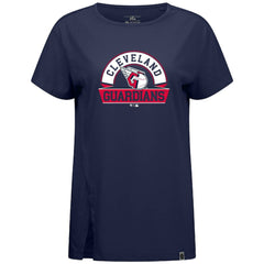 Cleveland Guardians Levelwear Women's Influx Banner Arch T-Shirt Lifestyle