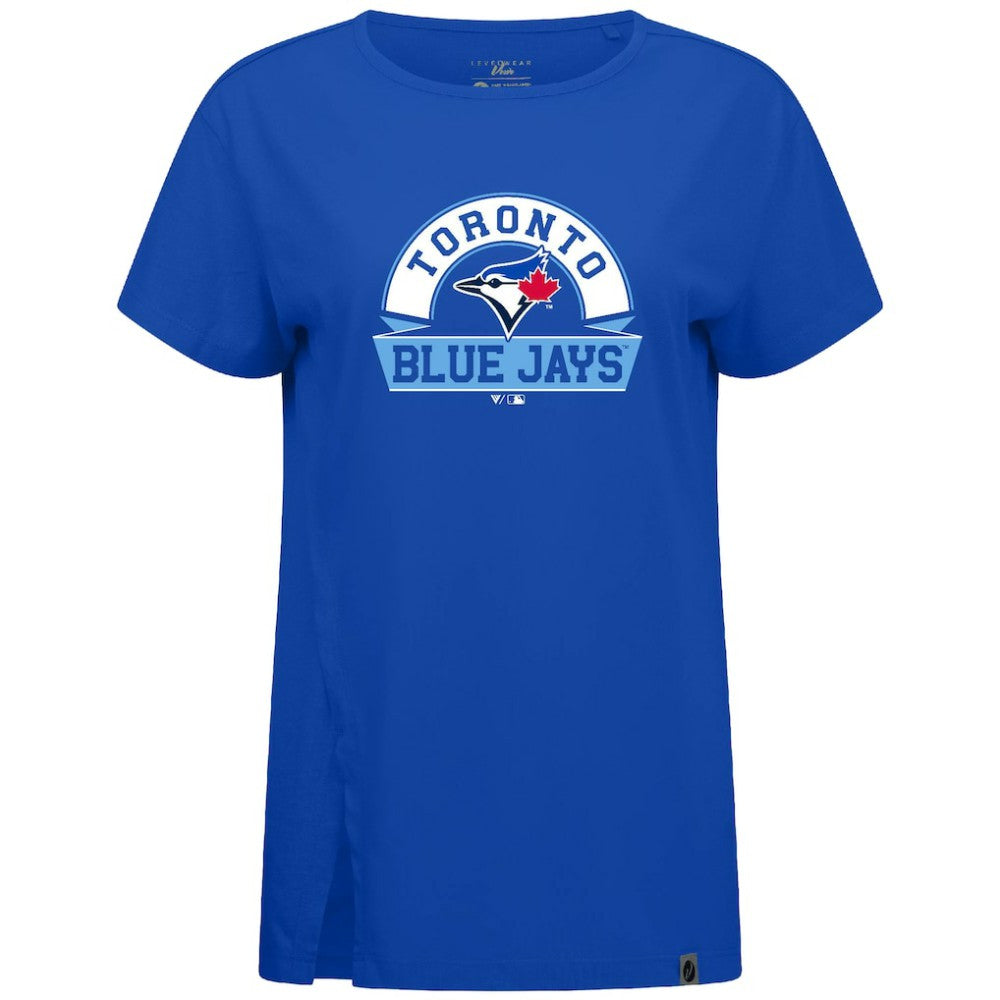 Toronto Blue Jays Levelwear Women's Influx Banner Arch T-Shirt for sale