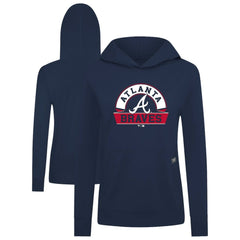 Atlanta Braves Levelwear Women's Relay Banner Arch Long Sleeve T-Shirt Hoodie Near Me