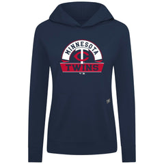 Minnesota Twins Levelwear Women's Relay Banner Arch Long Sleeve T-Shirt Hoodie On Sale