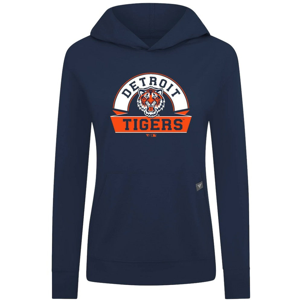 Detroit Tigers Levelwear Women's Relay Banner Arch Long Sleeve T-Shirt Hoodie Online