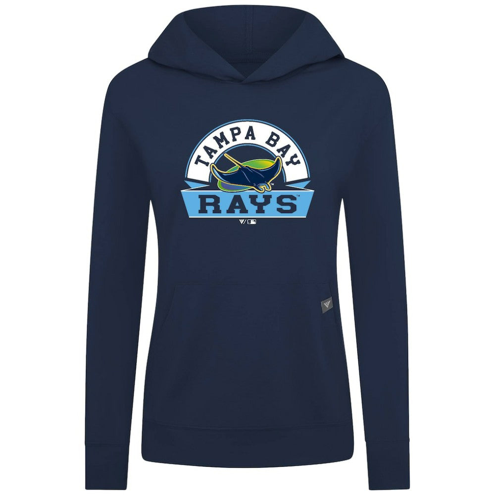 Tampa Bay Rays Levelwear Women's Relay Banner Arch Long Sleeve T-Shirt Hoodie Lifestyle