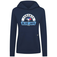 Toronto Blue Jays Levelwear Women's Relay Banner Arch Long Sleeve T-Shirt Hoodie Clearance