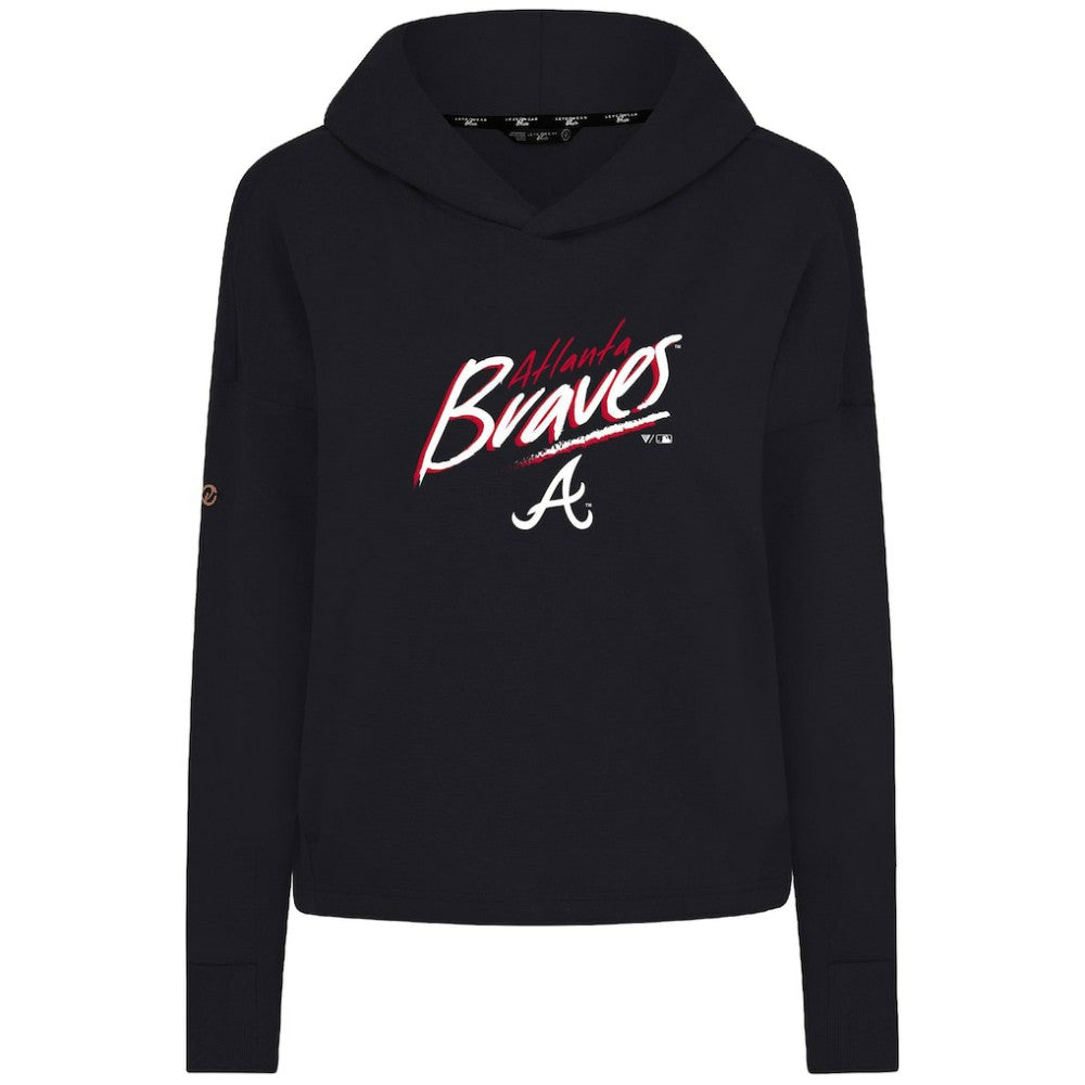 Atlanta Braves Levelwear Women's Sweet Sizzle Tri-Blend Hoodie Lifestyle