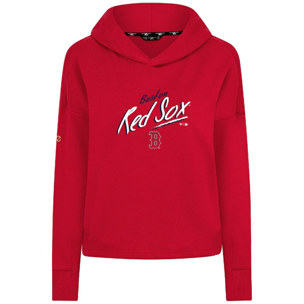 Boston Red Sox Levelwear Women's Sweet Sizzle Tri-Blend Hoodie Clearance
