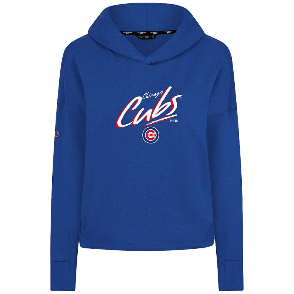 Chicago Cubs Levelwear Women's Sweet Sizzle Tri-Blend Hoodie Lifestyle