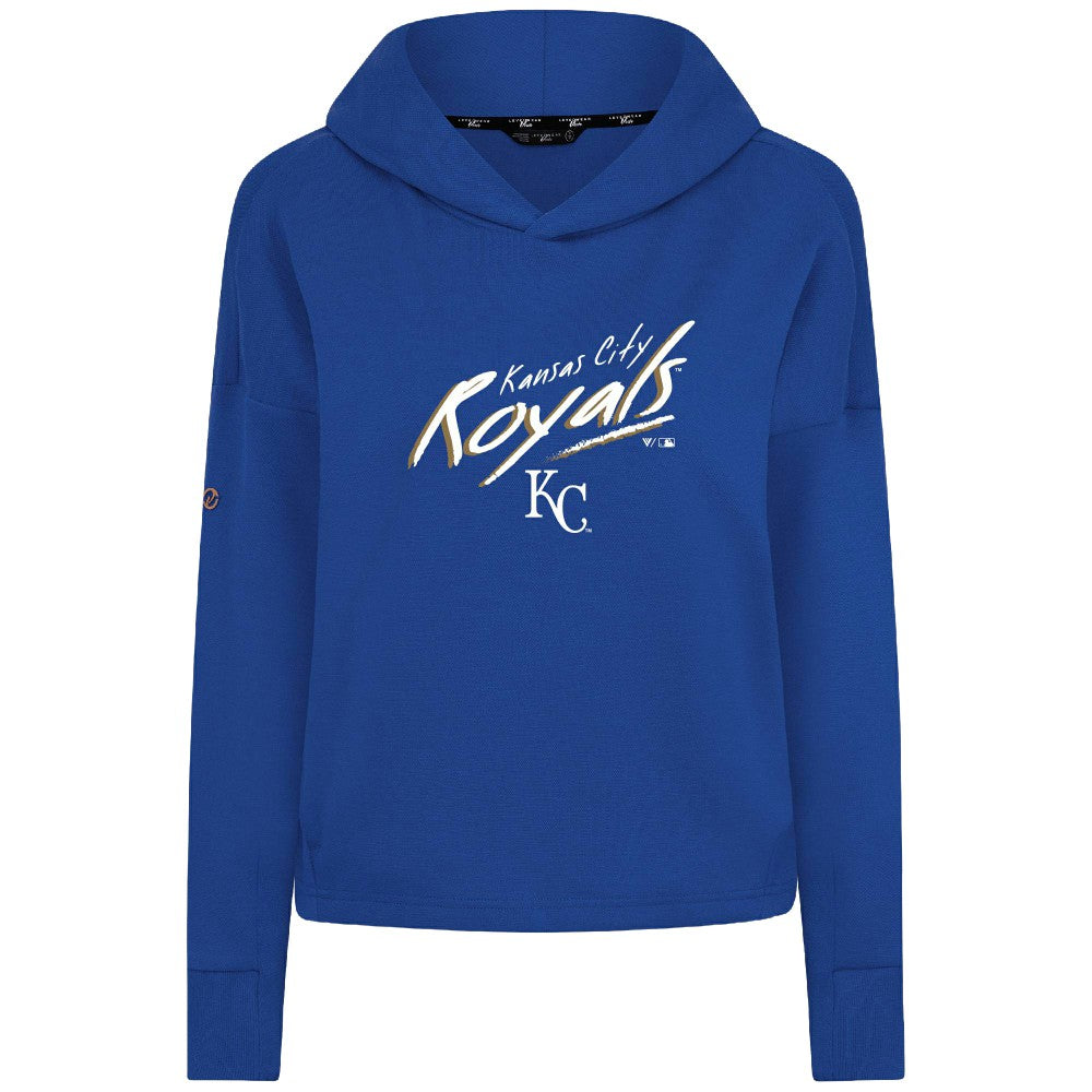 Kansas City Royals Levelwear Women's Sweet Sizzle Tri-Blend Hoodie for sale