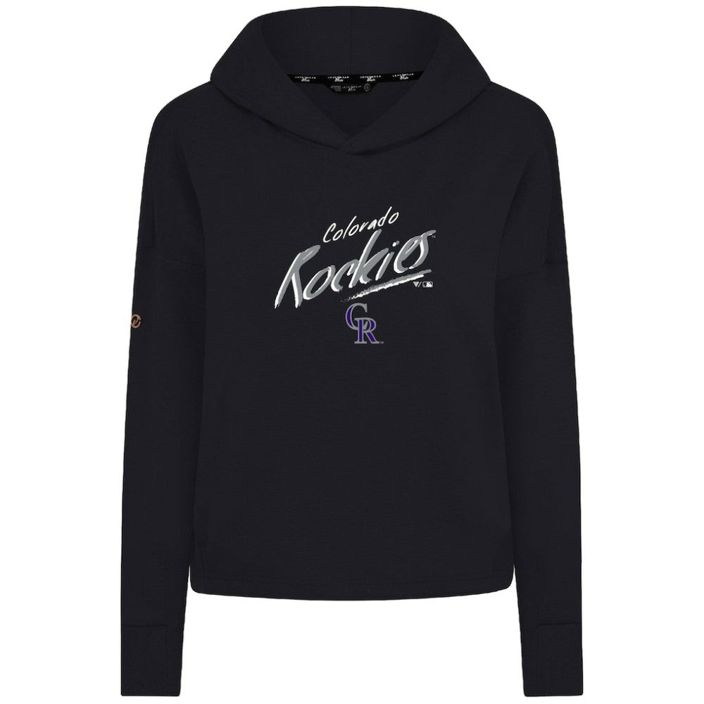 Colorado Rockies Levelwear Women's Sweet Sizzle Tri-Blend Hoodie Lifestyle