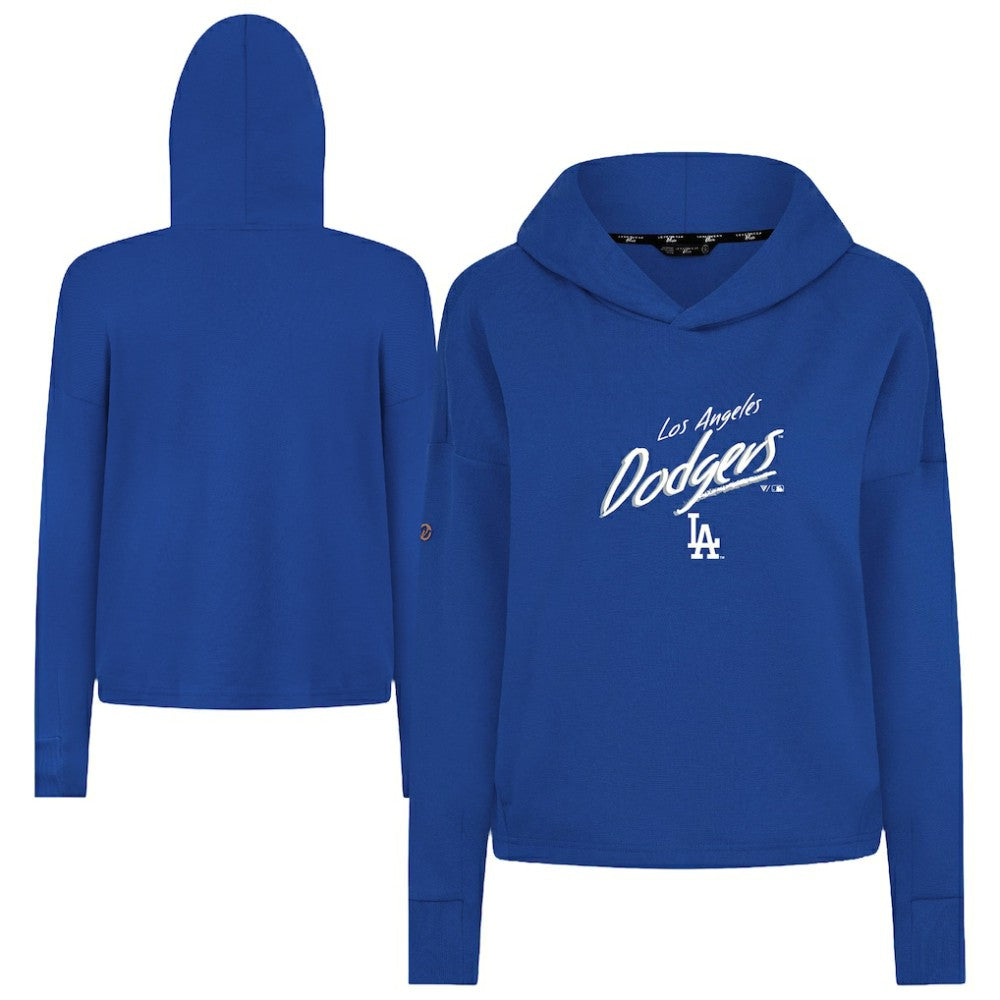 Los Angeles Dodgers Levelwear Women's Sweet Sizzle Tri-Blend Hoodie Lifestyle