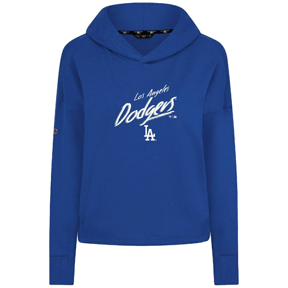 Los Angeles Dodgers Levelwear Women's Sweet Sizzle Tri-Blend Hoodie Lifestyle