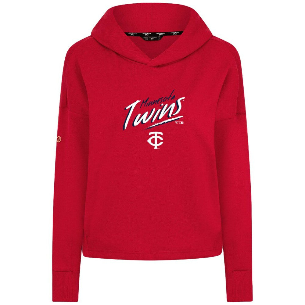 Minnesota Twins Levelwear Women's Sweet Sizzle Tri-Blend Hoodie discount