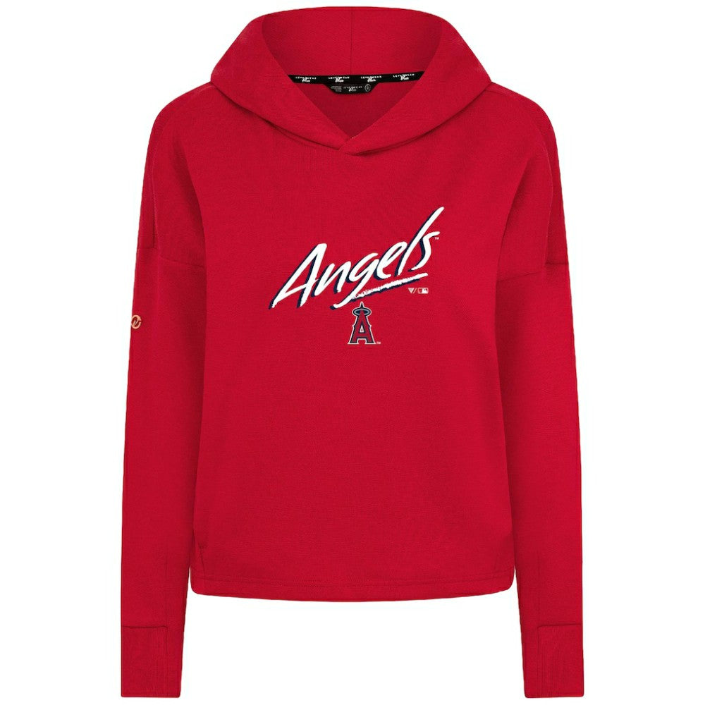 Los Angeles Angels Levelwear Women's Sweet Sizzle Tri-Blend Hoodie On Sale