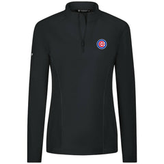 Chicago Cubs Levelwear Women's Upright Insignia 2.0 Quarter-Zip Tri-Blend Top Near Me
