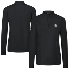Detroit Tigers Levelwear Women's Upright Insignia 2.0 Quarter-Zip Tri-Blend Top Near Me