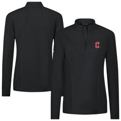 Cleveland Guardians Levelwear Women's Upright Insignia 2.0 Quarter-Zip Tri-Blend Top Online