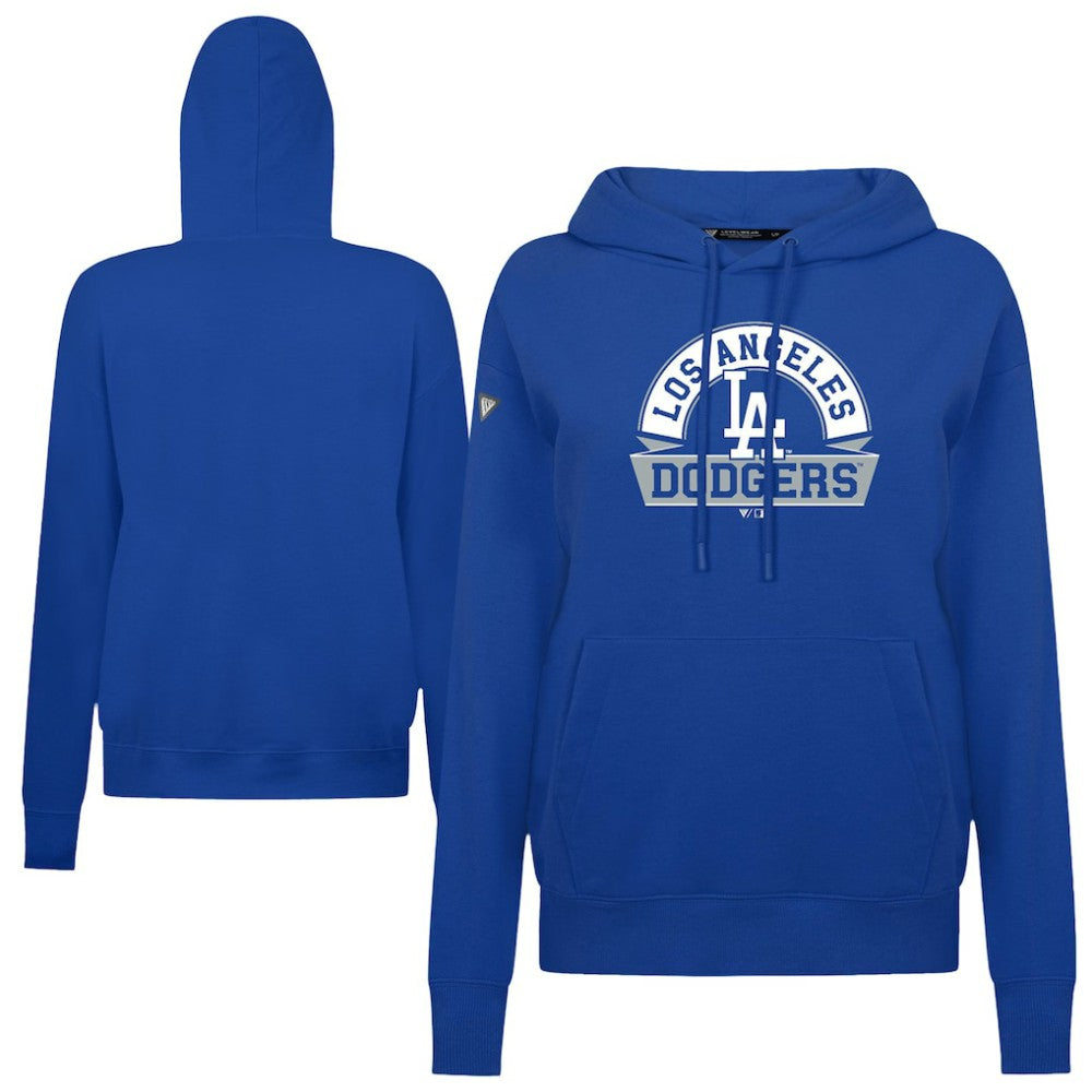 Los Angeles Dodgers Levelwear Women's Adorn Banner Arch Hoodie Sale