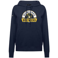 Milwaukee Brewers Levelwear Women's Adorn Banner Arch Hoodie Online