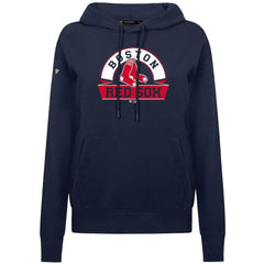 Boston Red Sox Levelwear Women's Adorn Banner Arch Hoodie Lifestyle