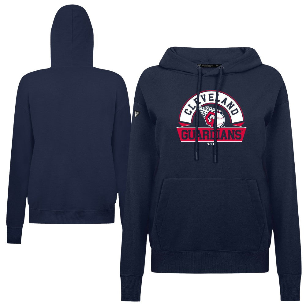 Cleveland Guardians Levelwear Women's Adorn Banner Arch Hoodie Near Me