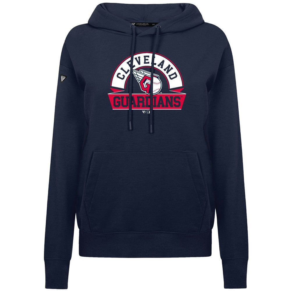 Cleveland Guardians Levelwear Women's Adorn Banner Arch Hoodie Near Me