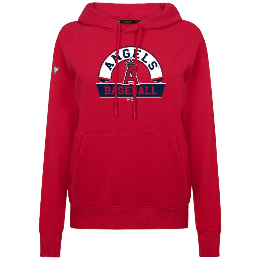 Los Angeles Angels Levelwear Women's Adorn Banner Arch Hoodie Near Me