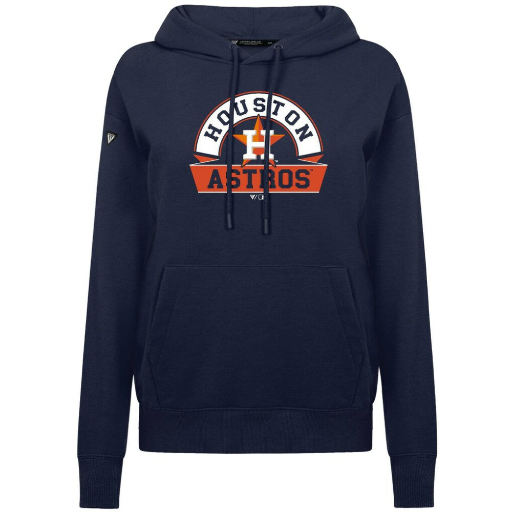 Houston Astros Levelwear Women's Adorn Banner Arch Hoodie for sale