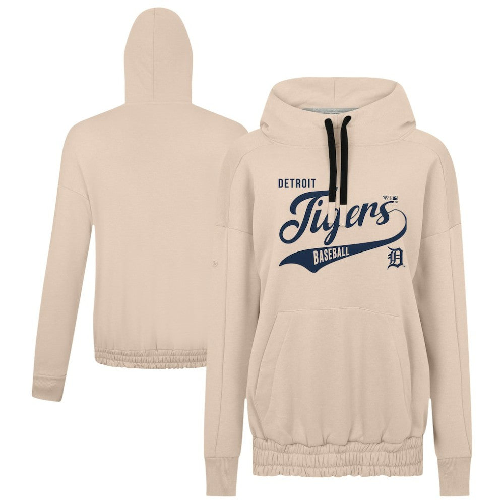 Detroit Tigers Levelwear Women's Oversized Waterfall Glide Hoodie Sale