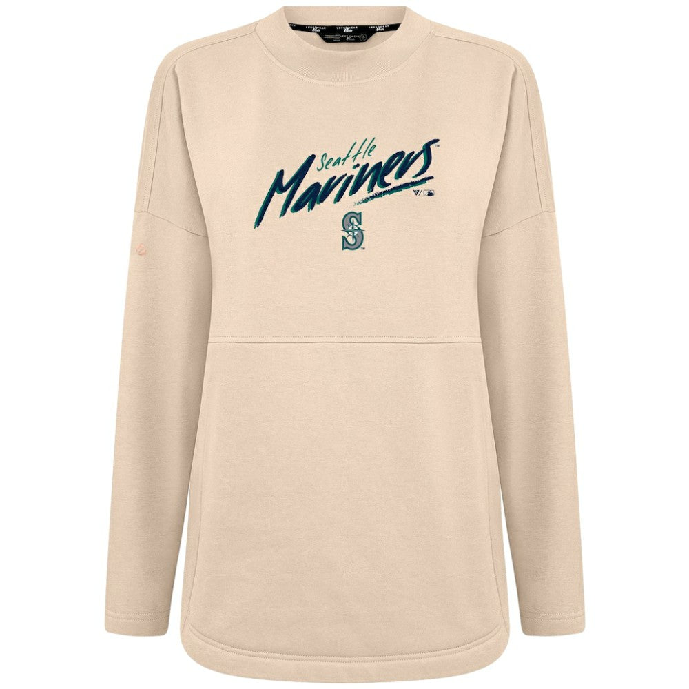 Seattle Mariners Levelwear Women's Oversized Beaudry Sizzle Top Lifestyle