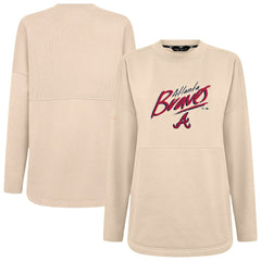 Atlanta Braves Levelwear Women's Oversized Beaudry Sizzle Top Near Me