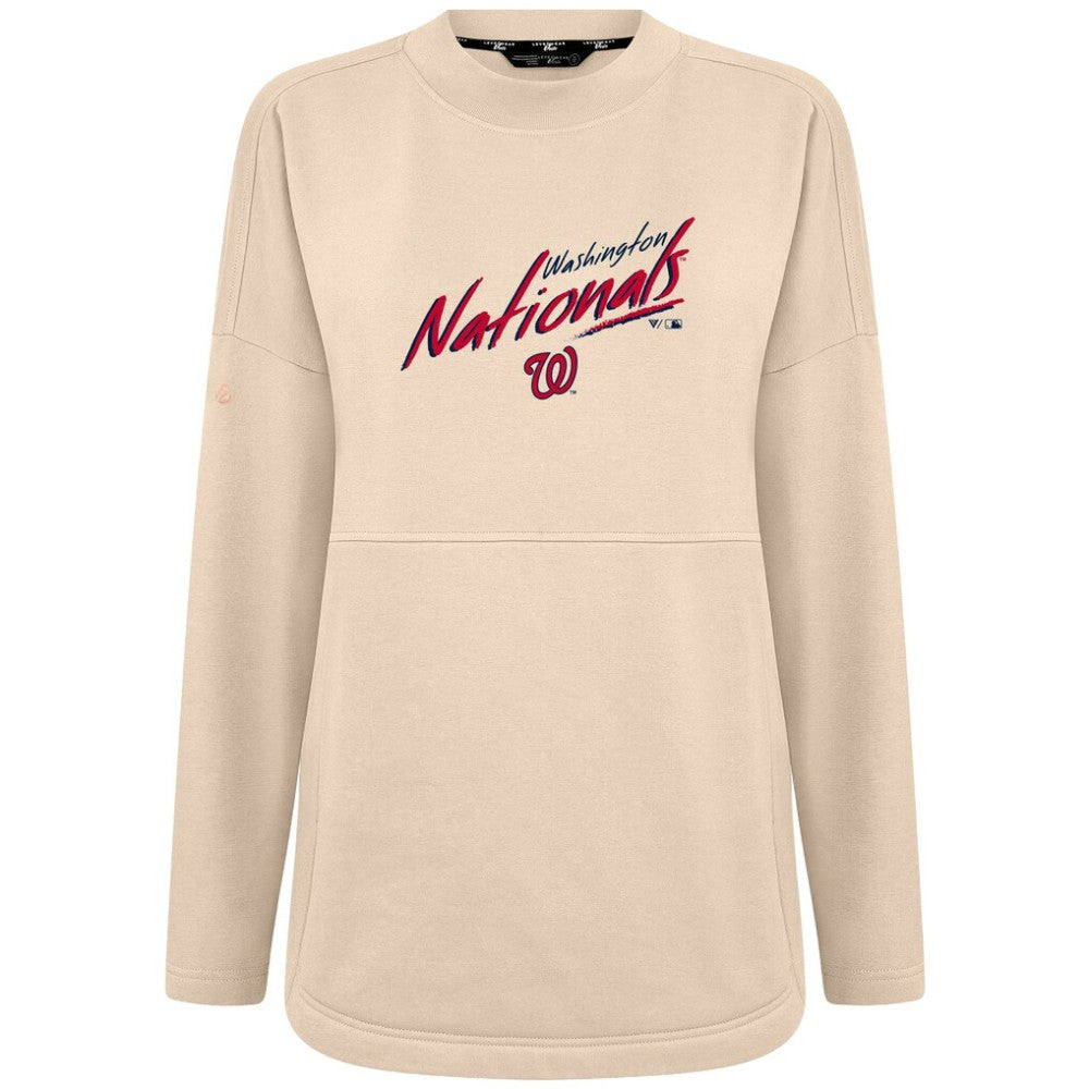 Washington Nationals Levelwear Women's Oversized Beaudry Sizzle Top Online