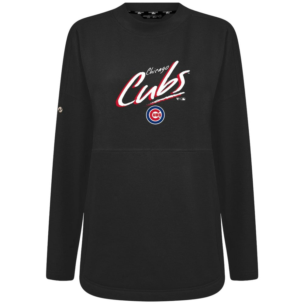 Chicago Cubs Levelwear Women's Oversized Beaudry Sizzle Top Lifestyle