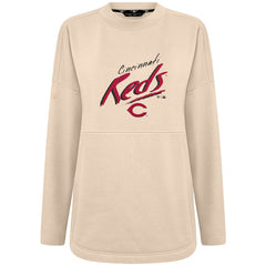 Cincinnati Reds Levelwear Women's Oversized Beaudry Sizzle Top Clearance