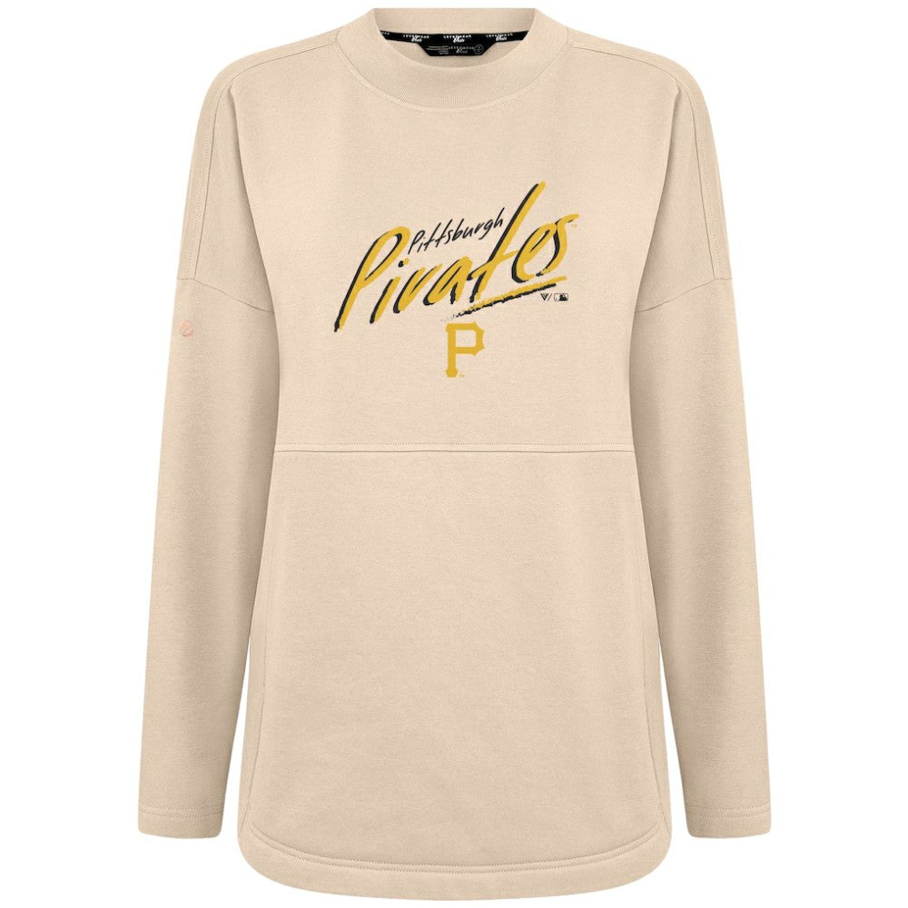 Pittsburgh Pirates Levelwear Women's Oversized Beaudry Sizzle Top Online