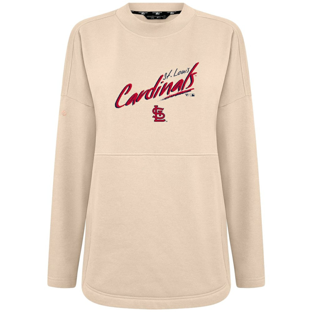 St. Louis Cardinals Levelwear Women's Oversized Beaudry Sizzle Top discount