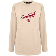 St. Louis Cardinals Levelwear Women's Oversized Beaudry Sizzle Top discount