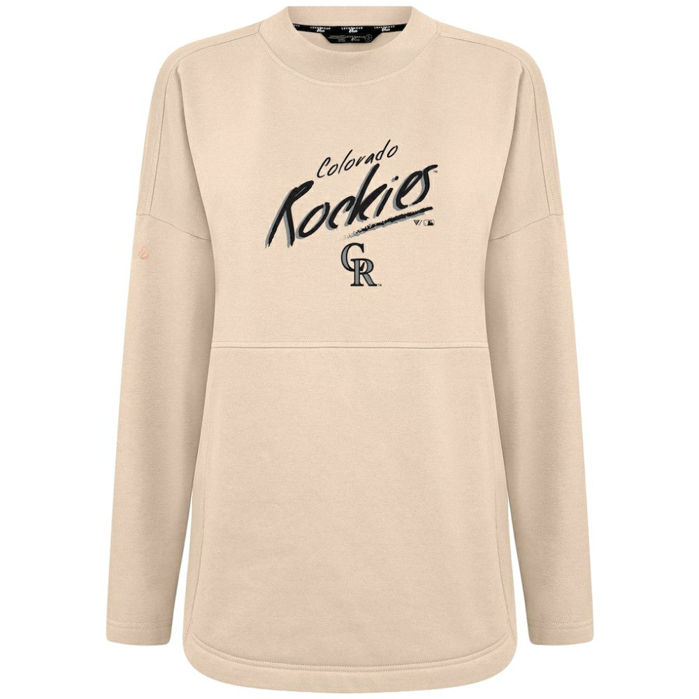 Colorado Rockies Levelwear Women's Oversized Beaudry Sizzle Top Clearance