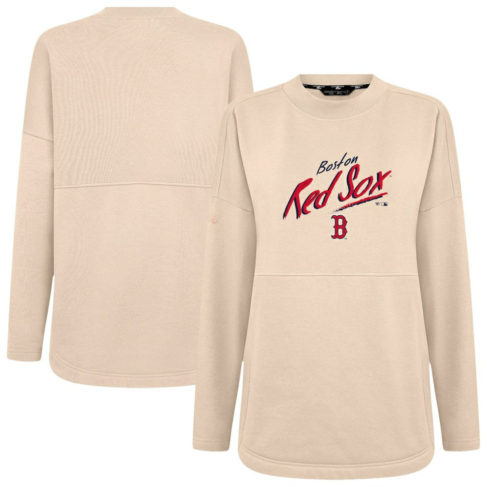 Boston Red Sox Levelwear Women's Oversized Beaudry Sizzle Top Sale