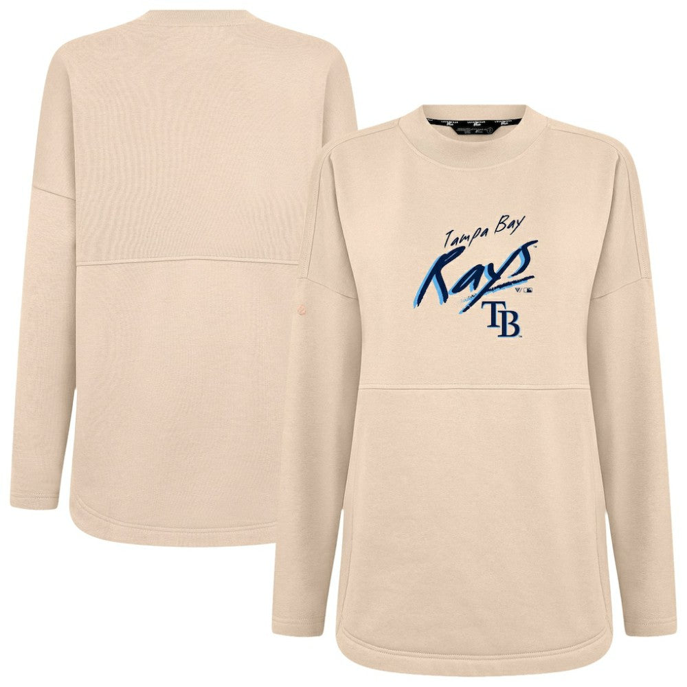 Tampa Bay Rays Levelwear Women's Oversized Beaudry Sizzle Top On Sale