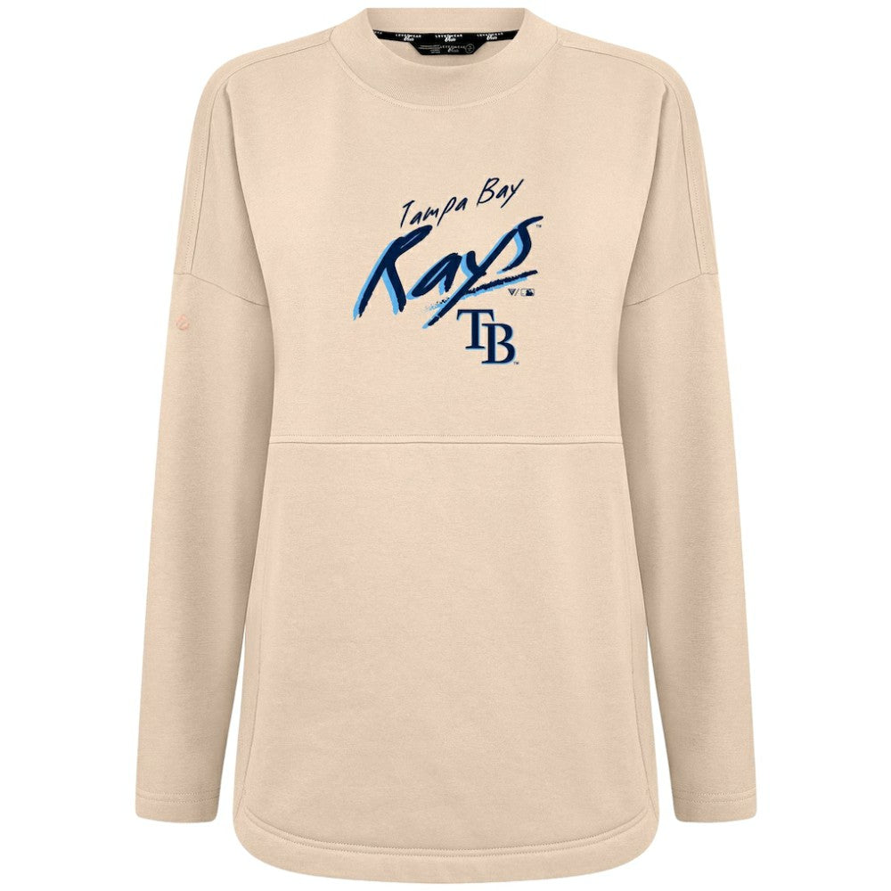 Tampa Bay Rays Levelwear Women's Oversized Beaudry Sizzle Top On Sale