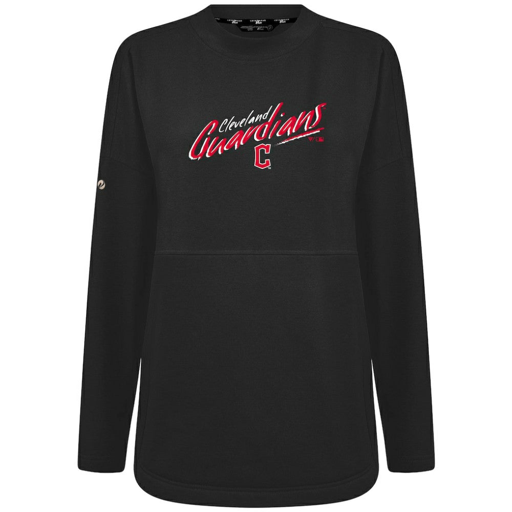 Cleveland Guardians Levelwear Women's Oversized Beaudry Sizzle Top Lifestyle