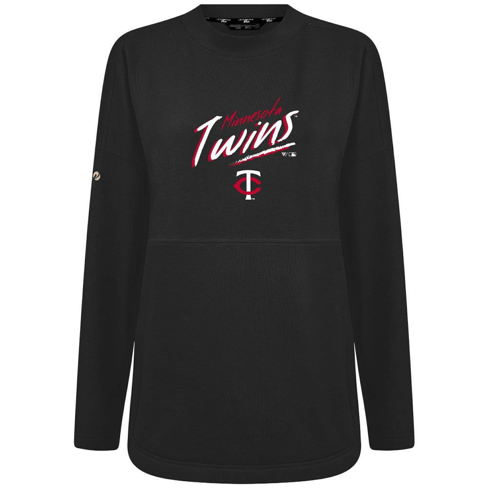 Minnesota Twins Levelwear Women's Oversized Beaudry Sizzle Top On Sale