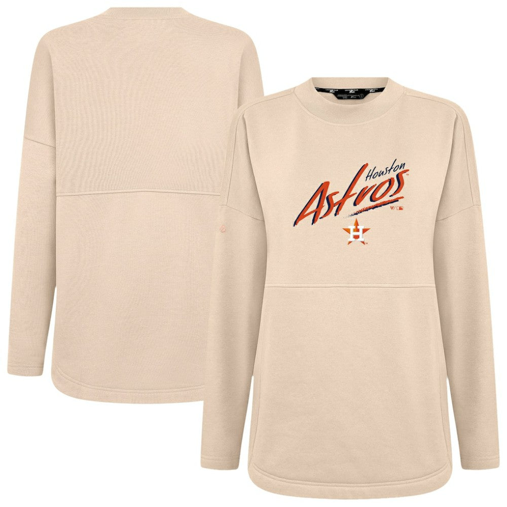 Houston Astros Levelwear Women's Oversized Beaudry Sizzle Top On Sale