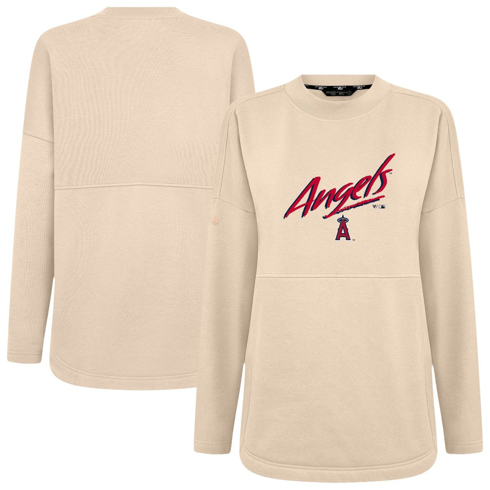 Los Angeles Angels Levelwear Women's Oversized Beaudry Sizzle Top Lifestyle