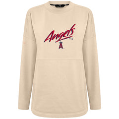 Los Angeles Angels Levelwear Women's Oversized Beaudry Sizzle Top Lifestyle