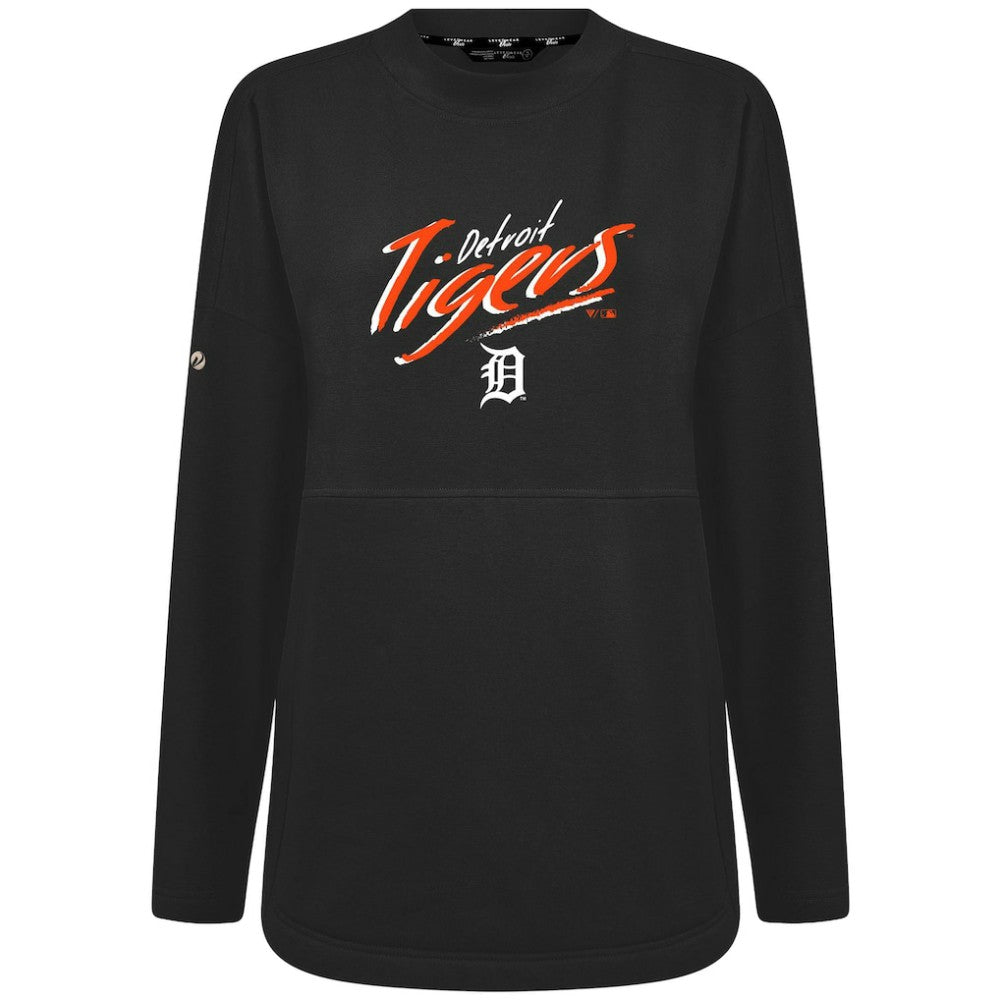 Detroit Tigers Levelwear Women's Oversized Beaudry Sizzle Top discount