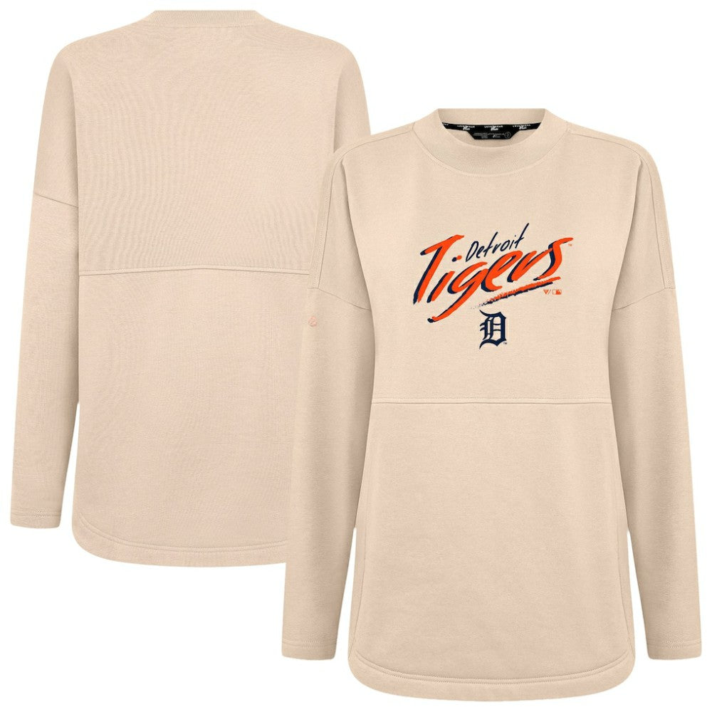 Detroit Tigers Levelwear Women's Oversized Beaudry Sizzle Top Clearance