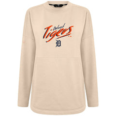 Detroit Tigers Levelwear Women's Oversized Beaudry Sizzle Top Clearance