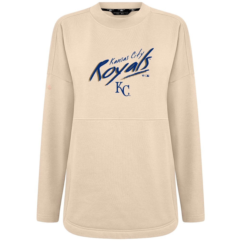 Kansas City Royals Levelwear Women's Oversized Beaudry Sizzle Top Sale