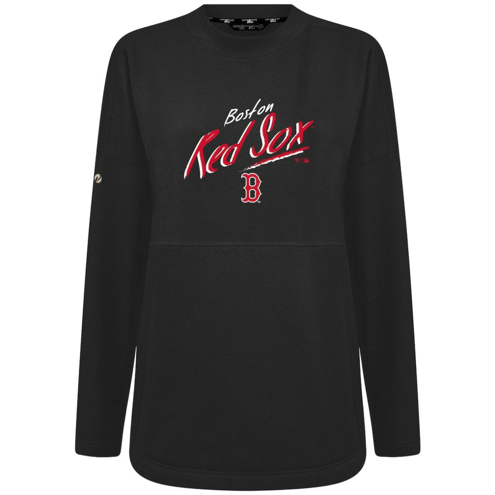 Boston Red Sox Levelwear Women's Oversized Beaudry Sizzle Top discount