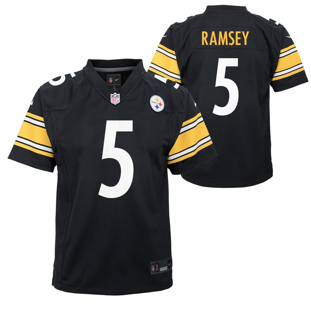 Jalen Ramsey Pittsburgh Steelers Youth Team Game Jersey Black - Nike
